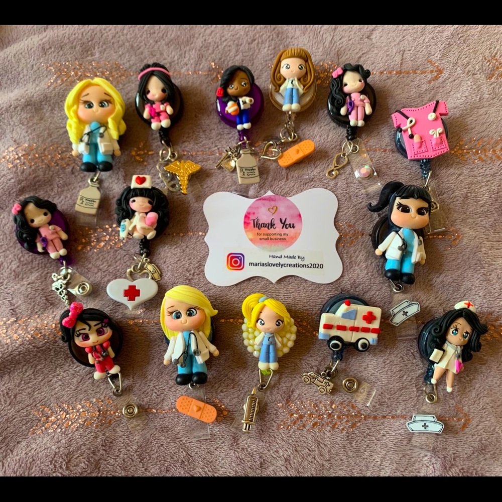 Badge holders( please read description)